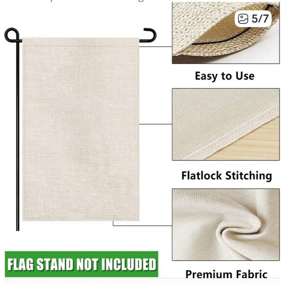 Christmas Garden Flag ~ Hanging with my Gnomies ~ 12x18 - Picture 5 of 6